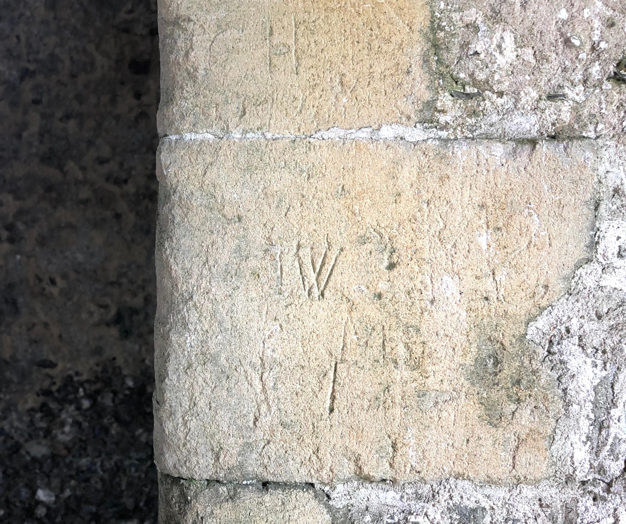 CHISBURY CHAPEL . WILTS . ST MARTIN – Consecration Cross, Graffiti ...