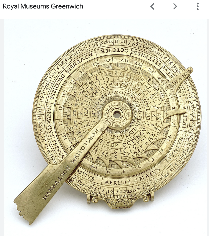 NOCTURNAL DIALS – GAUDIUM SUB SOLE . SUNDIALS . MEDIEVAL TO MODERN
